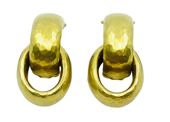 Tiffany & Co. Paloma Picasso Gold Dangle Earrings