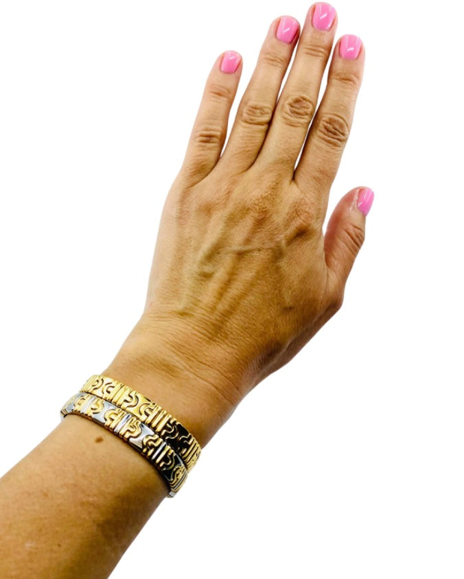 Bulgari Gold Parentesi Bangle Bracelet