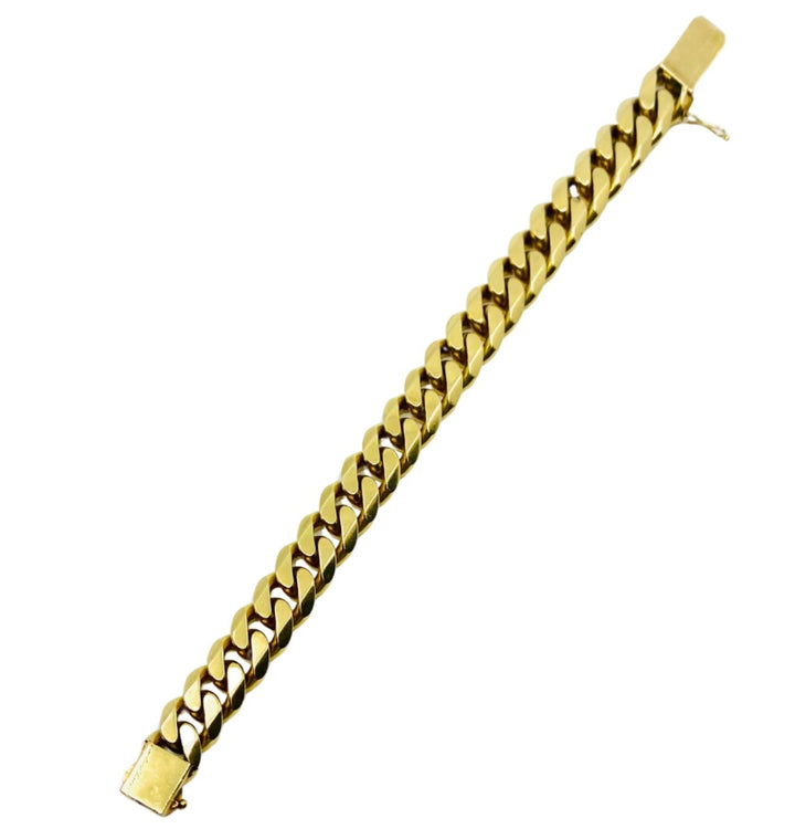 Vintage Cartier Curb Link Chain Gold Bracelet