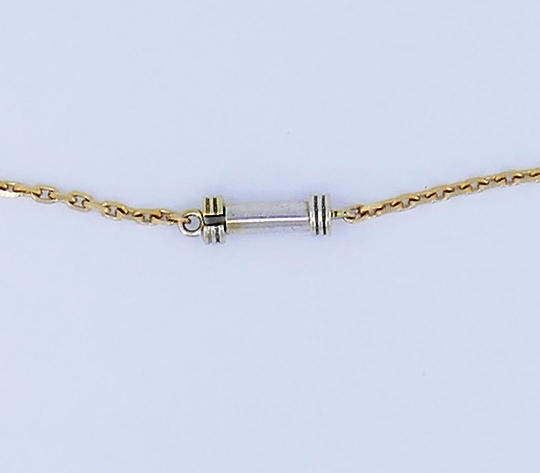 Vintage David Webb Necklace 18k Gold Diamond Chain Estate
