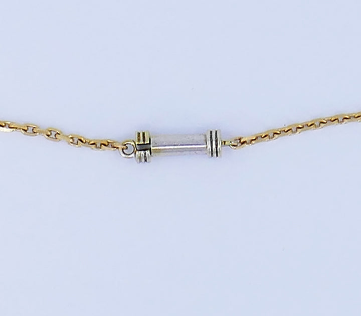 Vintage David Webb Necklace 18k Gold Diamond Chain Estate