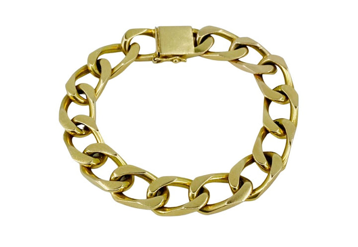 Vintage French Gold Link Bracelet