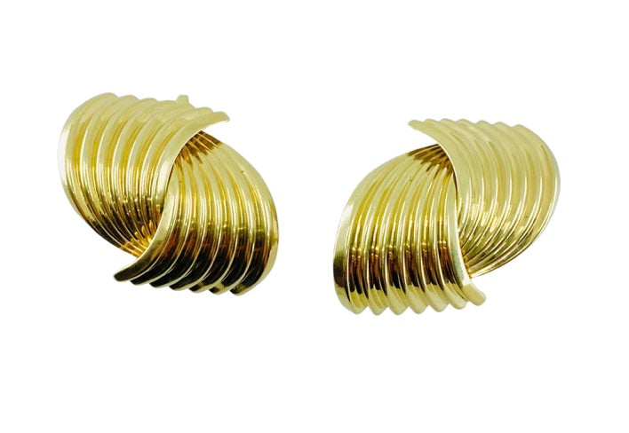 Vintage Tiffany & Co. 14k Gold Earrings