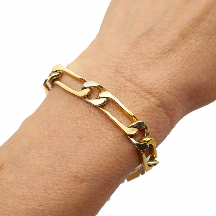 Vintage Van Cleef & Arpels Two-Tone Gold Diamond Bracelet