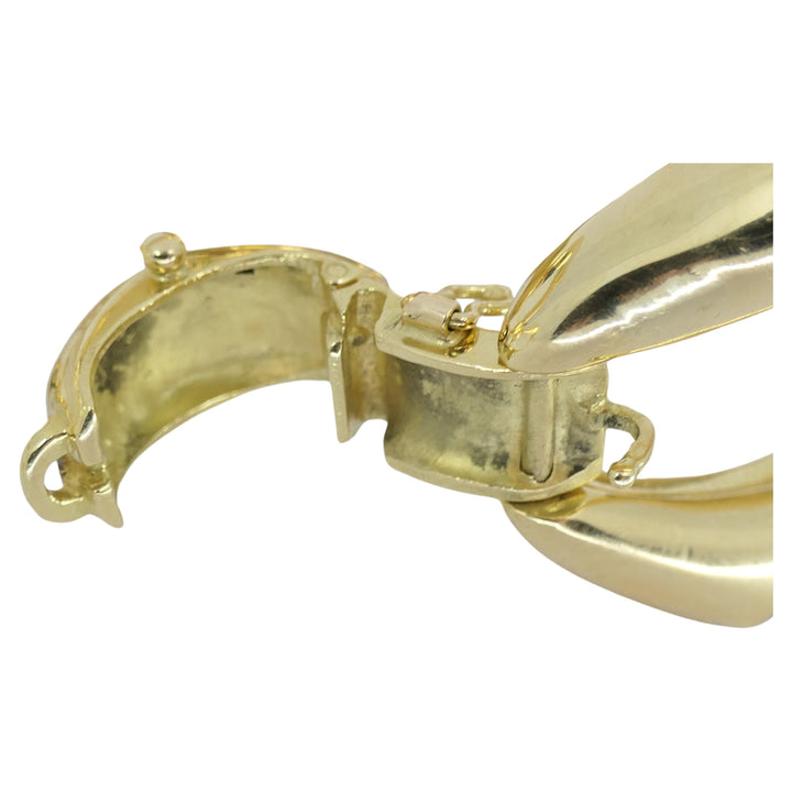 Heavy Link 18k Gold Bracelet