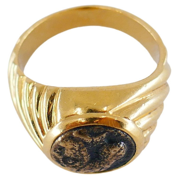 Bvlgari Vintage Bulgari Monete Ancient Coin Gold Ring