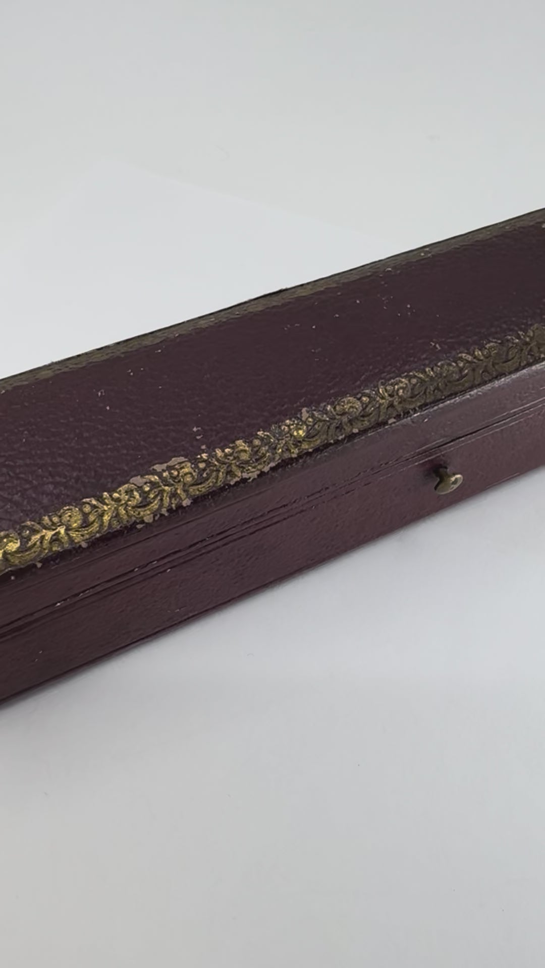 Tiffany & Co. Antique Carved Mother of Pearl Handheld Fan with Case