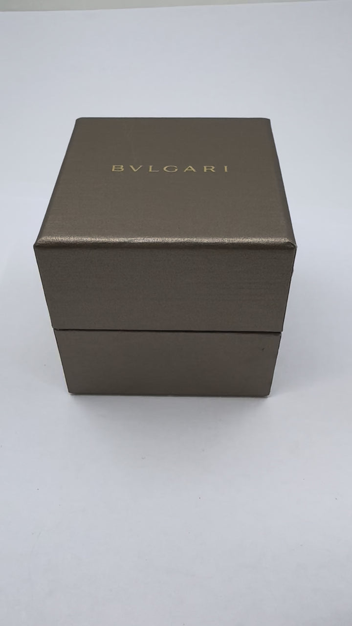 Bvlgari Yellow Sapphire Platinum Eternity Band Ring