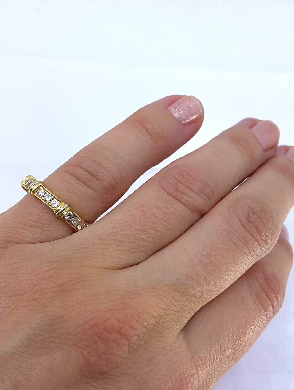 Cartier Diamond Ring Contessa 18k Gold Engagement Ring