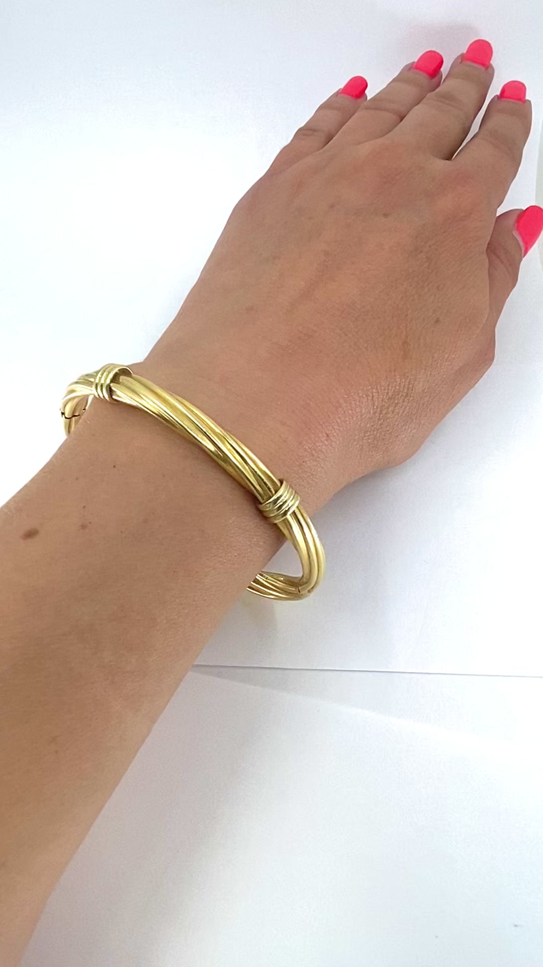 Balestra Gold Bracelet 14k Vintage Jewelry