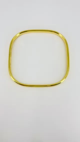 Dinh Van Bracelet for Cartier 18k Gold Minimalist Jewelry Vintage Estate