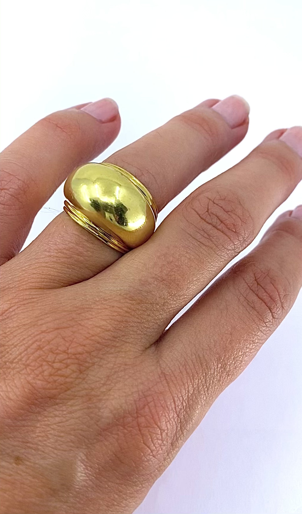 Paloma Picasso for Tiffany & Co. 18k Gold Dome Ring