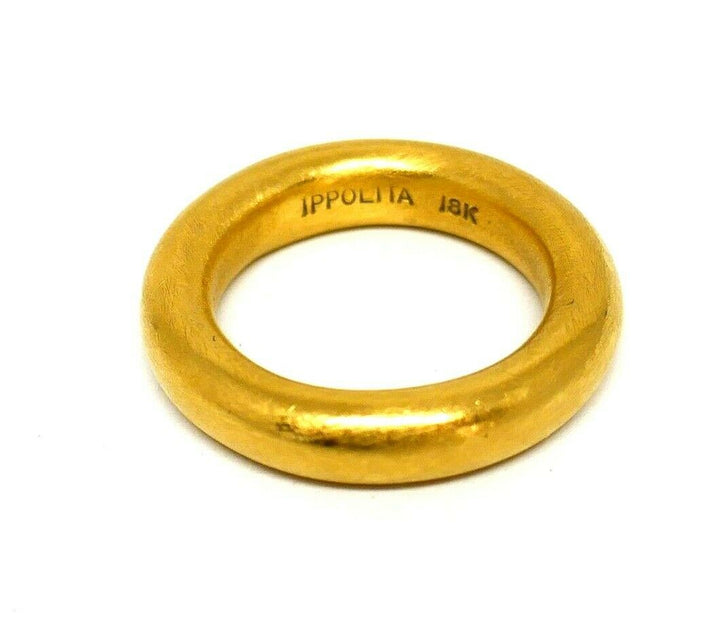 Ippolita Yellow Gold Comfort Fit Wedding Band