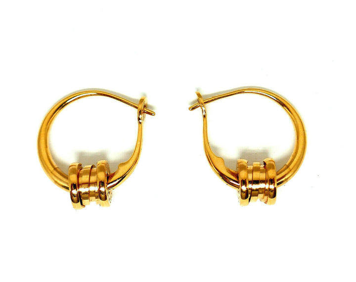 Bulgari B. Zero1 Rose Gold Hoop Earrings