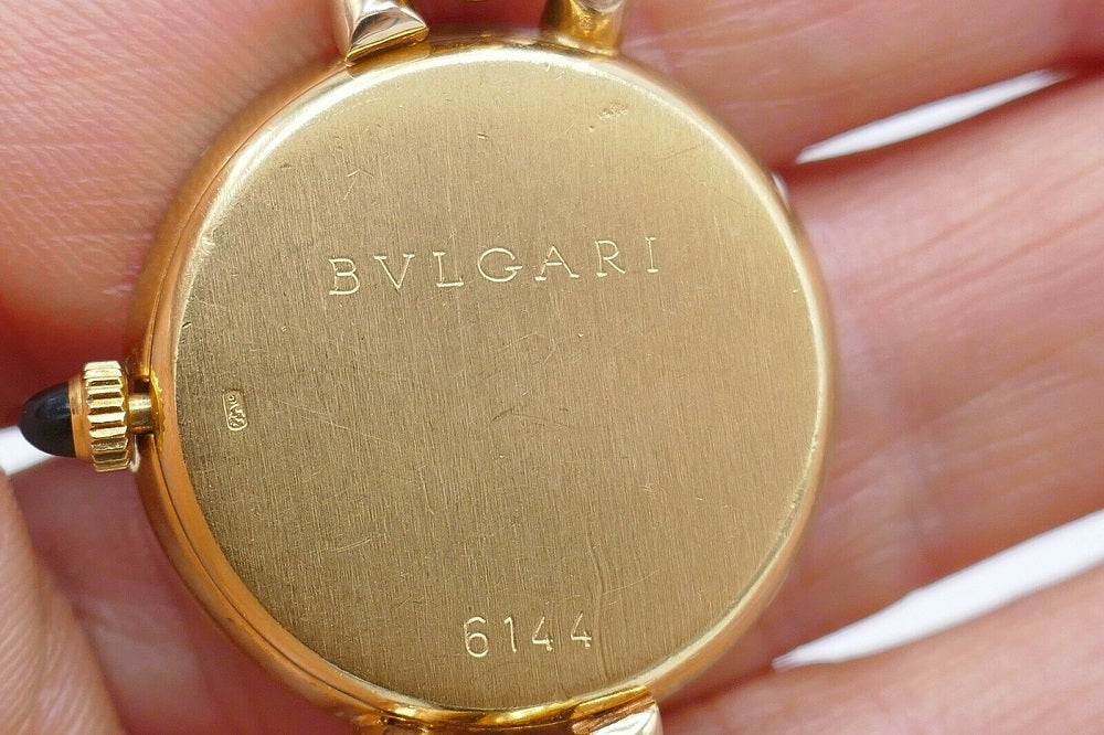 Bulgari 1980s Tri-Color Gold Piccola Catene Watch