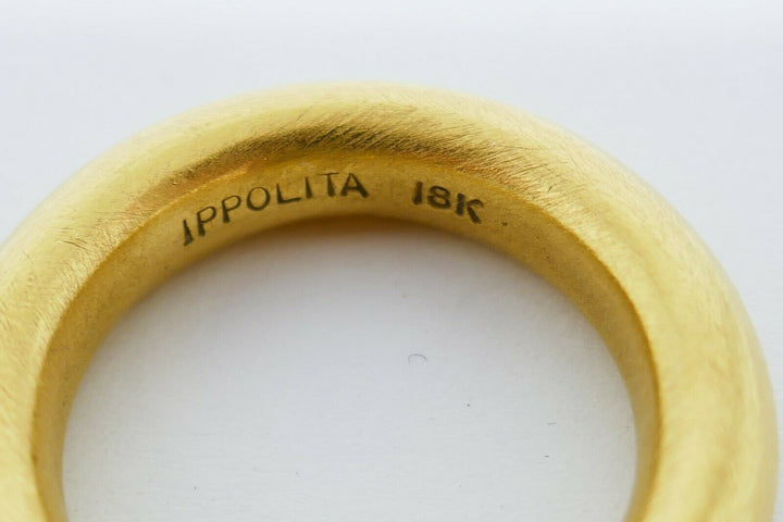 Ippolita Yellow Gold Comfort Fit Wedding Band