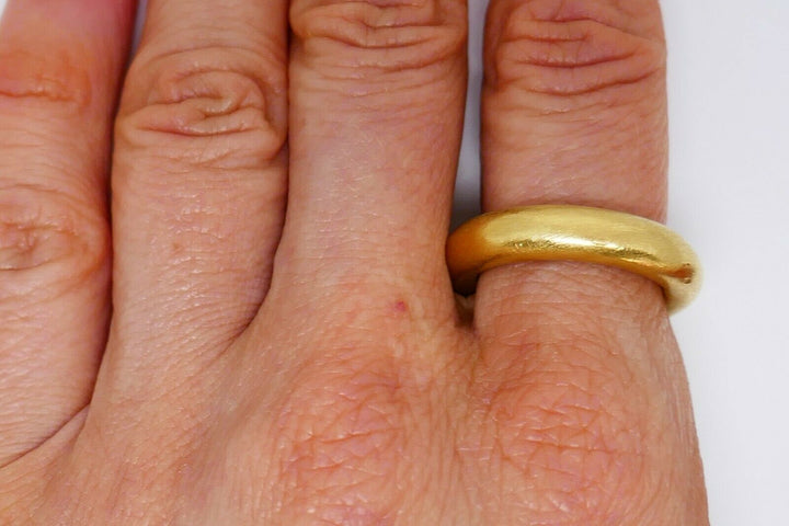Ippolita Yellow Gold Comfort Fit Wedding Band