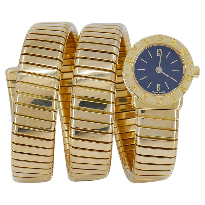 Vintage Bulgari Tubogas Watch Gold