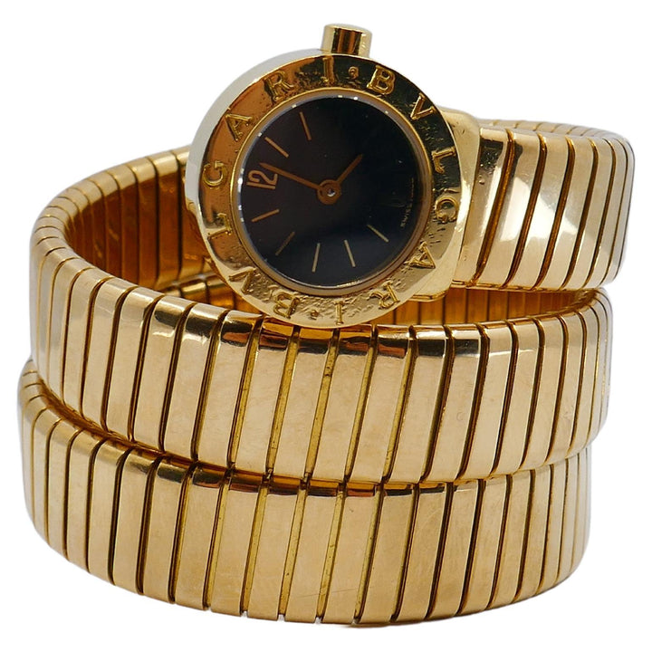 Vintage Bulgari Tubogas Watch Gold