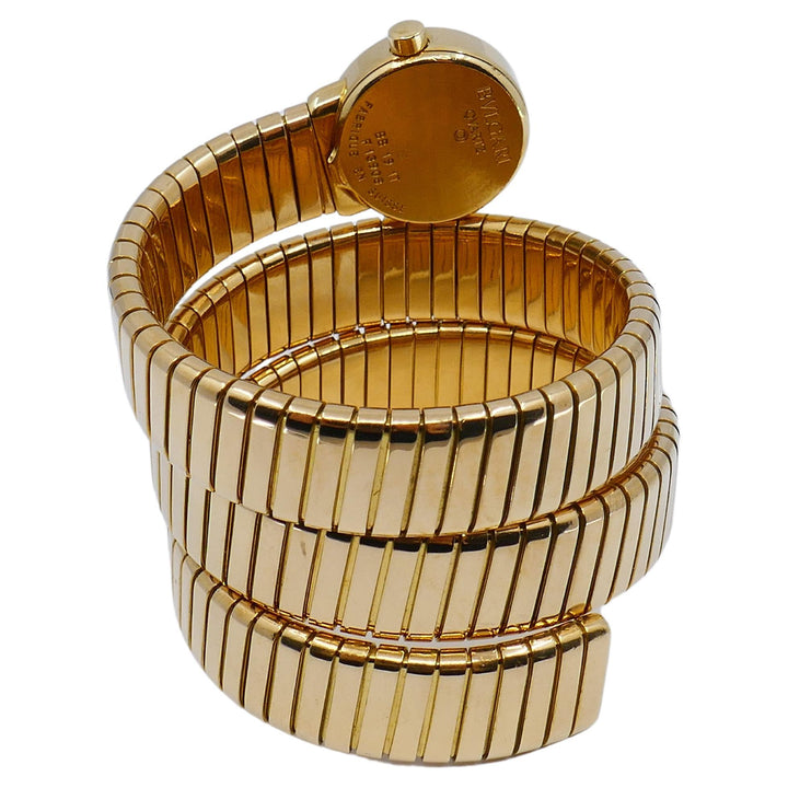 Vintage Bulgari Tubogas Watch Gold