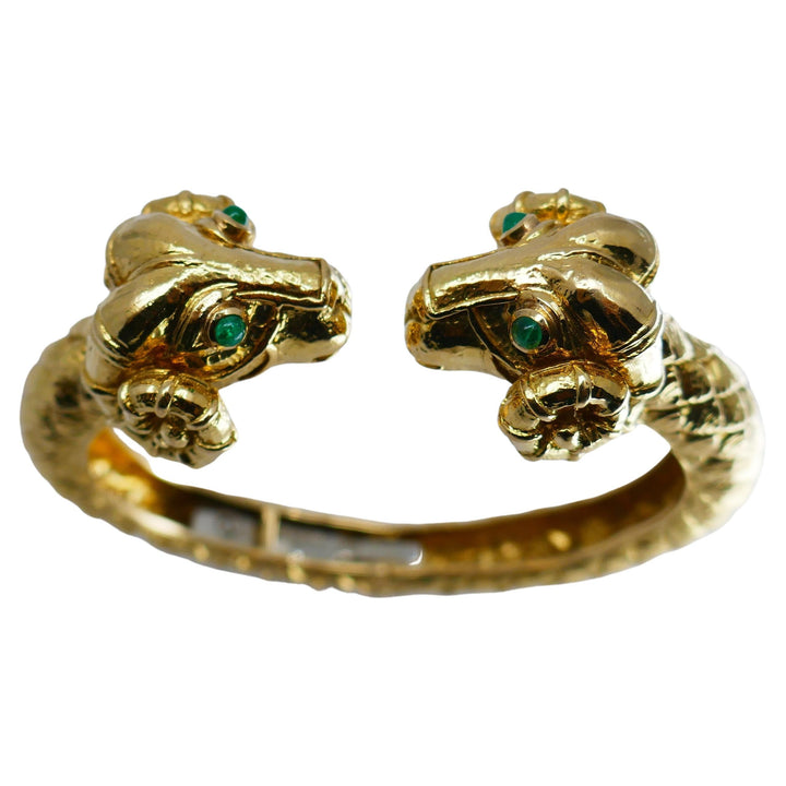 David Webb Aries Ram Gold Bracelet