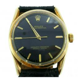 Vintage 14k Yellow Gold Rolex Oyster Perpetual Wrist Watch