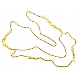 Cartier Yellow Gold Panthere Chain Necklace