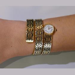 Bvlgari Vintage Gold Wrap Bracelet Watch Bulgari