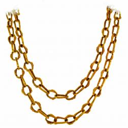 Boucheron Yellow Gold Chain Necklace, 1970s
