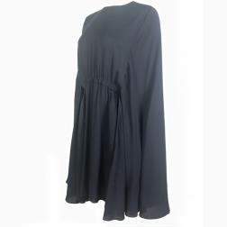 VALENTINO Black Cape Dress Size 42