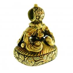 Victorian Citrine Seal Gold Fob Charm Pendant