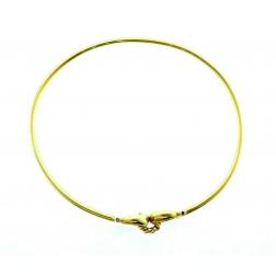 Cartier Vintage 18k Yellow Gold Equestrian Wire Bracelet