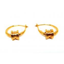 Bulgari B. Zero1 Rose Gold Hoop Earrings