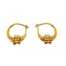 Bulgari B. Zero1 Rose Gold Hoop Earrings