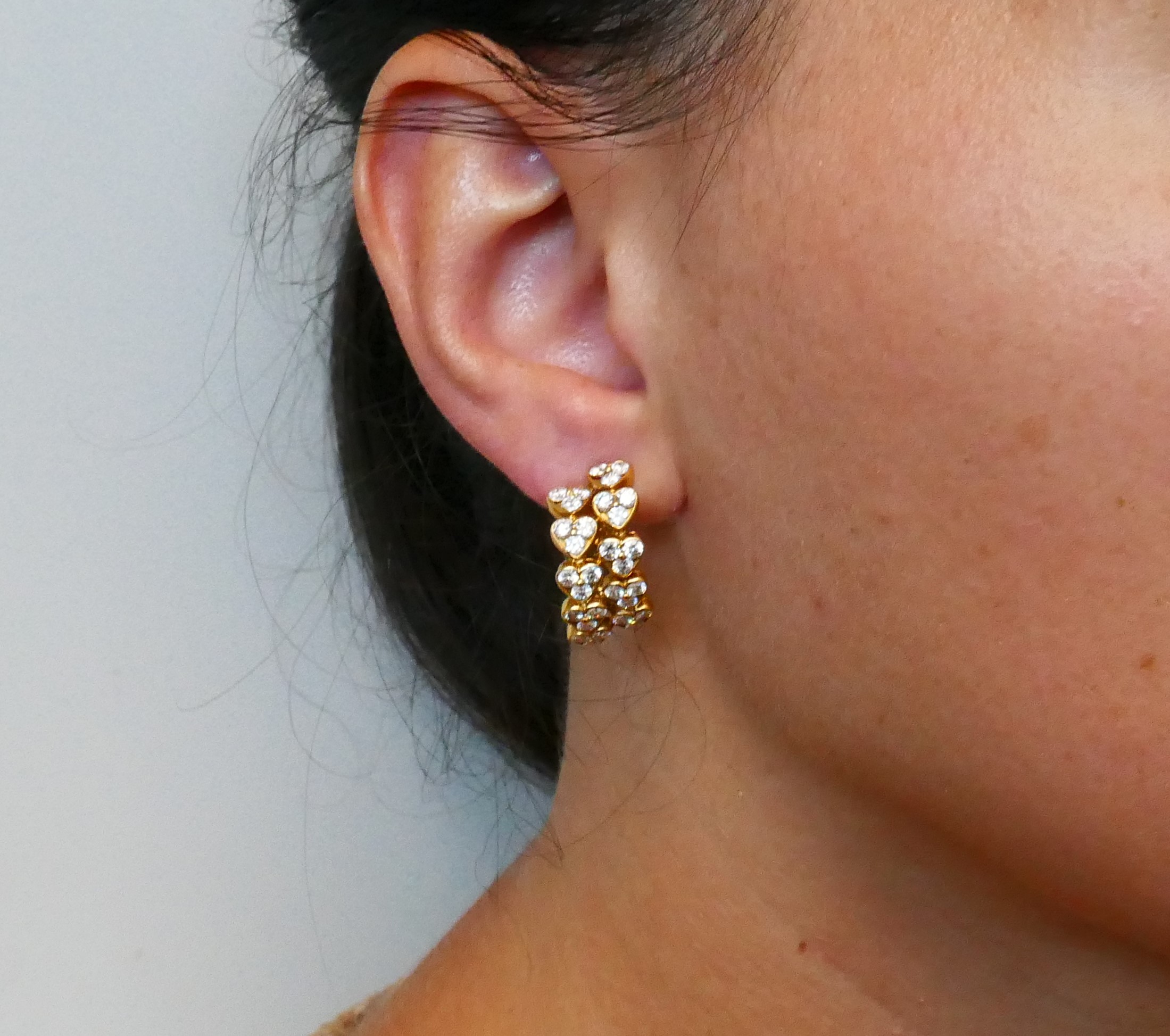 Women Charm Hoop Earrings Luxury 18K Gold Ear Studs Lady Nice Christmas  Gifts Top Paris Jewelry Accessories238D From Lnbbf, $37.9