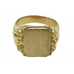 Victorian Yellow Gold Signet Ring