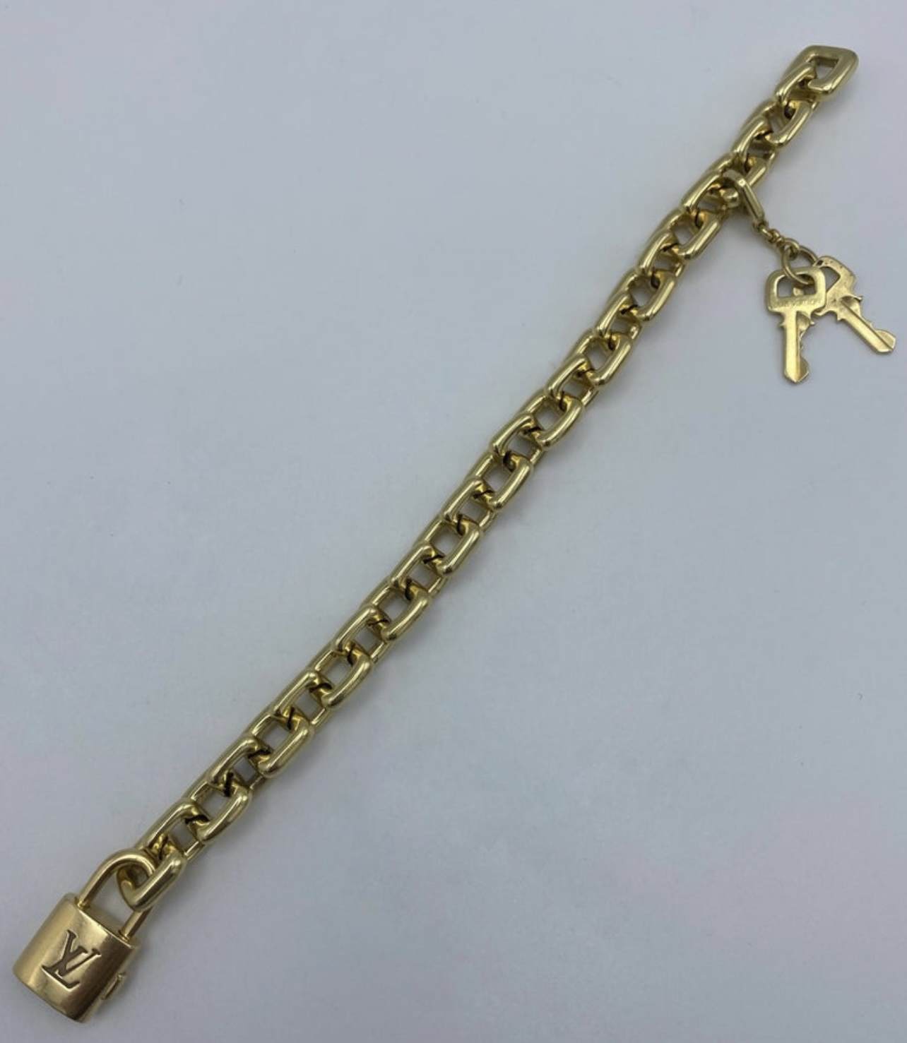 Louis Vuitton Alma Bracelet - Gold-Tone Metal Charm, Bracelets - LOU222009