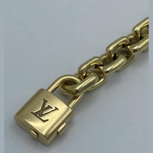 Louis Vuitton Vintage Chunky Heavy Link Bracelet Set