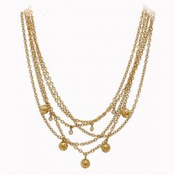 Vintage Poiray 18k Gold Chain Necklace French