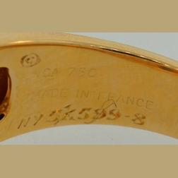 Vintage Van Cleef & Arpels 18k Gold Buckle Ring
