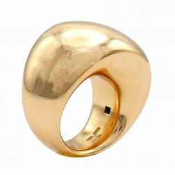 Vhernier Pirouette Ring 18k Gold Estate Jewelry Italy