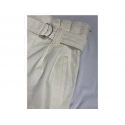 Ganni White Denim Pants, Size 36