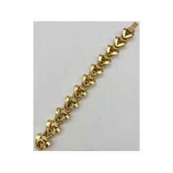 Mellerio dis Meller Gold Diamond Link Bracelet