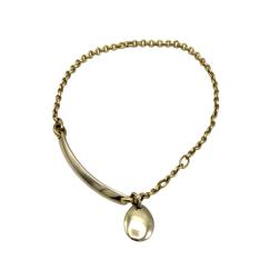 Vintage Pomellato Gold Chain Choker Necklace