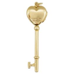 Tiffany & Co. Gold Heart Key Locket