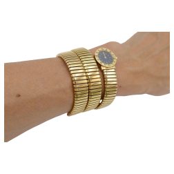 Bulgari Tubogas Gold Wrap Watch