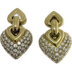 Bulgari  Doppio  Cuore  Diamond  Earrings