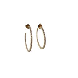 Tiffany & Co. Diamond Hoop Earrings