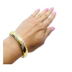 Pomellato  Diamond  Bracelet  Bangle  18k  Gold