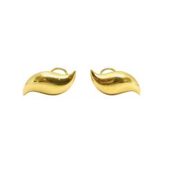Elsa Peretti for Tiffany & Co. Gold Droplet Earrings